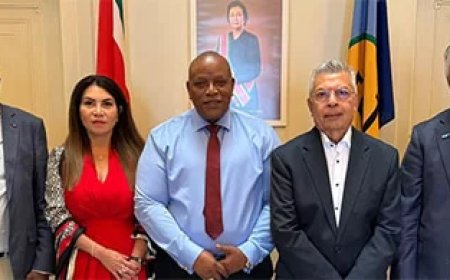 Ambassadeur Panka en PSD bespreken grotere rol diaspora bij ontwikkeling Suriname
