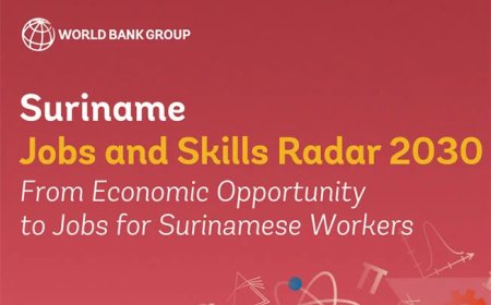 Wereldbank: Suriname moet arbeidsmarkt beter voorbereiden op economie van de toekomst
