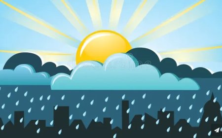 Stevige regen en onweer verwacht in delen van Suriname