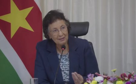 President Simons: “Suriname boekt vooruitgang, maar belangrijke hervormingen lopen nog”