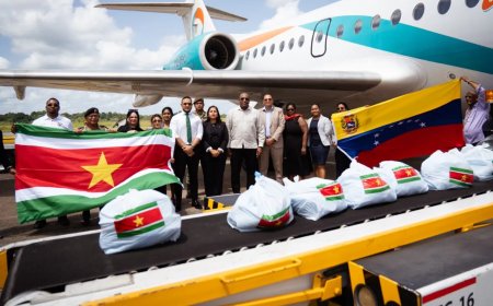 Suriname stuurt noodhulp naar aardbevingsgebied in Venezuela