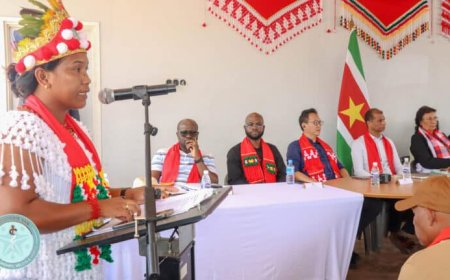 Regeringsdelegatie bezoekt Pikin Saron en dorpen langs Saramaccarivier