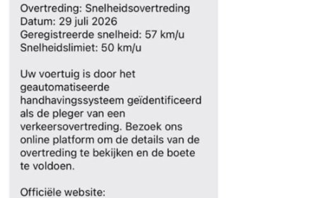 KPS waarschuwt voor vals sms-bericht