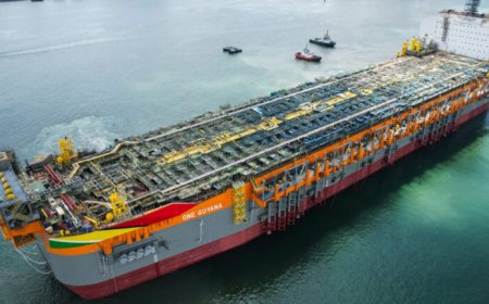 Guyana stevent af op één miljoen vaten olie per dag met nieuwe FPSO