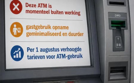 Column: Banken zetten met hogere ATM-tarieven digitale economie op achterstand