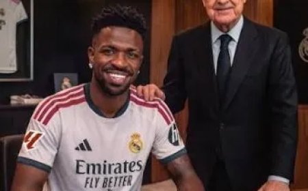 Vinícius Júnior verlengt contract tot 2032 bij Real Madrid
