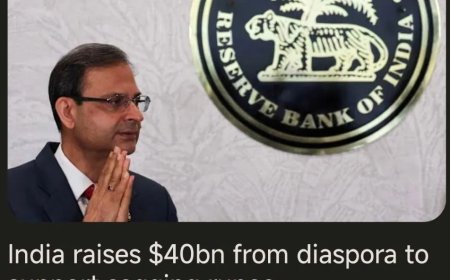 India haalt 40 miljard dollar op bij de diaspora om zwakke roepie te ondersteunen.