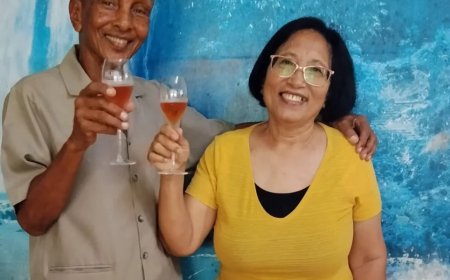 Gouden bruiloft in stilte voor echtpaar Lioe-Anjie – Kartosoewito