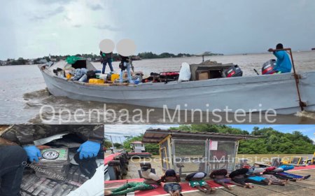 SURINAME MOET SMOKKELNETWERKEN EEN STAP VOOR BLIJVEN