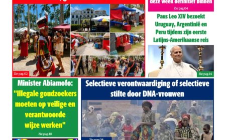 Dagblad Suriname, maandag 10 augustus 2026