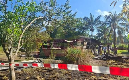Verkoold lichaam aangetroffen na woningbrand in Albina
