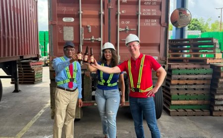 Parbo Bier officieel naar Guyanese markt