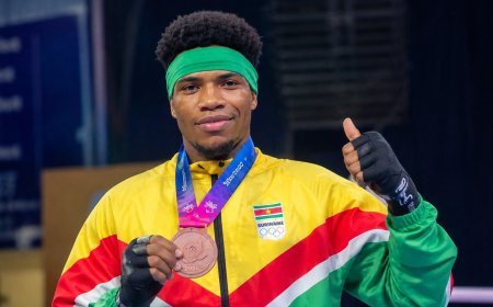 Bokser Schet verovert medaille voor Suriname op CACSO Spelen
