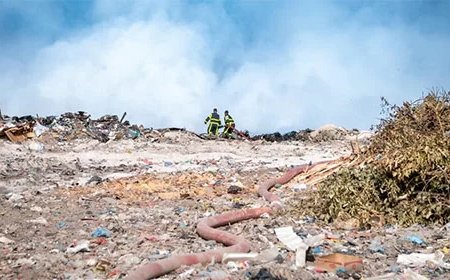 Brandweer blijft alert bij Ornamibo na grote brand en rookontwikkeling