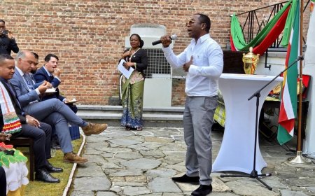 Familie Misiedjan brengt Surinaamse muziek en cultuur naar diplomatiek publiek in Brussel