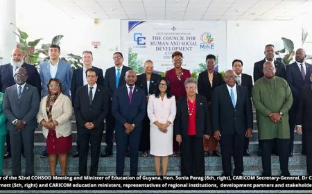 CARICOM-ministers van Onderwijs starten tweedaagse vergadering in Guyana