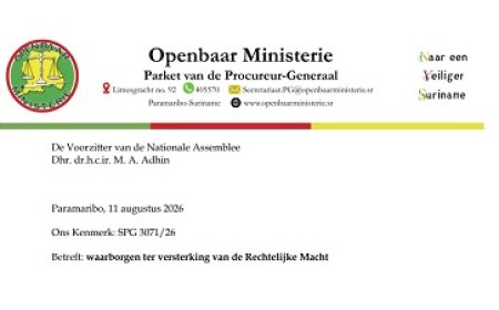 26 leden OM waarschuwen DNA voor verzwakking onafhankelijkheid rechterlijke macht