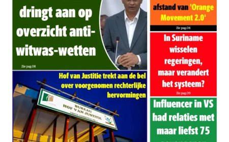 Dagblad Suriname, vrijdag 14 augustus 2026