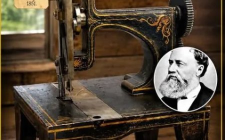 Singer-naaimachine veranderde 175 jaar geleden het dagelijks leven