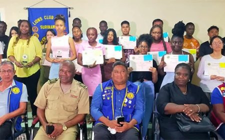 Lions Club Para beloont 25 bestgeslaagden voor uitstekende prestaties