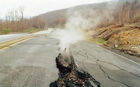 Amerikaanse spookstad brandt al 64 jaar onder de grond