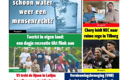Dagblad Suriname, maandag 17 augustus 2026