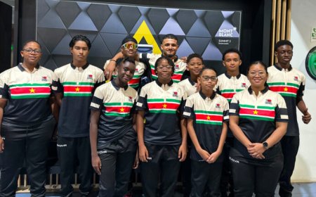 Team Suriname sluit Goodwill Swimming Championships af met zeven medailles