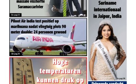 Dagblad Suriname, woensdag 19 augustus 2026