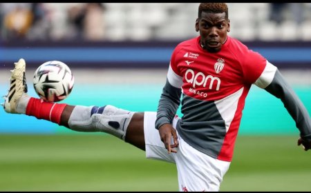 POGBA EN MONACO GAAN UIT ELKAAR