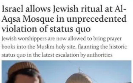 Israel staat formeel Joods gebed bij Al-Aqsa-moskee toe voor het eerst