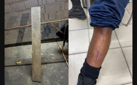Rekruut gewond nadat inspecteur plank naar hem zou hebben gegooid