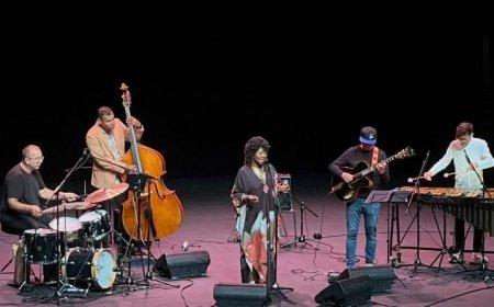 Denise Jannah trad op tijdens Jazz u Vinogradu in Kroatië