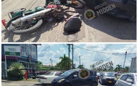 Automobiliste verleent  geen voorrang en botst tegen 22-jarige bromfietser
