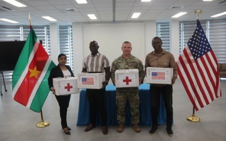 Amerikaanse ambassade steunt Gran Mati met medische hulp