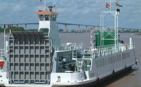 Canawaima hervat veerdienst