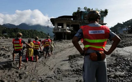 Nepal en China staken reddingsoperaties vanwege overstroming barrièremeer