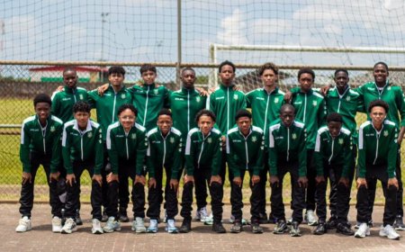 Suriname U14 keert met zilver en Gouden Schoen terug van CFU Challenge