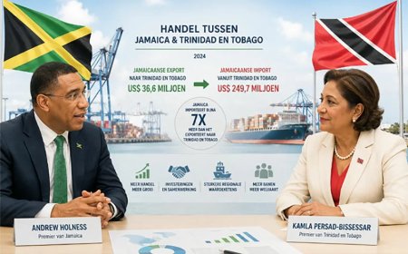 Trinidad en Jamaica willen onderlinge handel en investeringen opvoeren