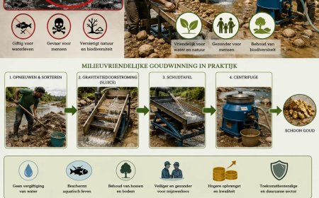 De prijs van een schone kreek: de transitie naar gifvrije goudwinning