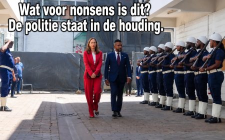 Nederlandse ambassadeur krijgt politie erewacht