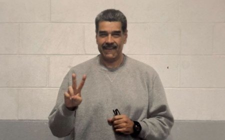 Nieuwe foto’s tonen Maduro voor het eerst sinds gevangenneming in VS