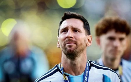 Lionel Messi neemt afscheid van het internationale voetbal na legendarische carrière