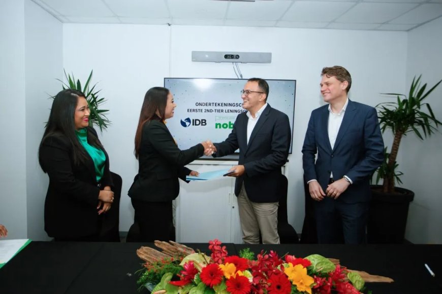 NOB en Finabank sluiten eerste leningsovereenkomst voor MKB