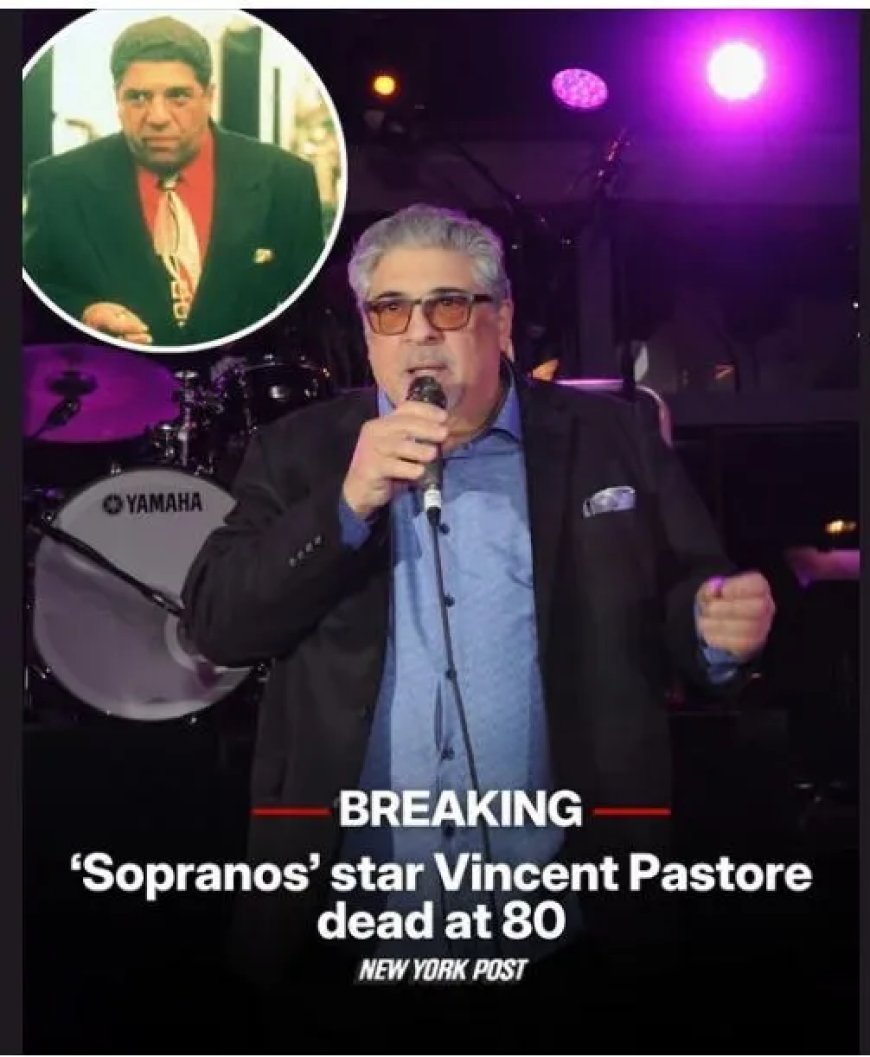 ‘The Sopranos’-acteur Vincent Pastore overleden op 80-jarige leeftijd
