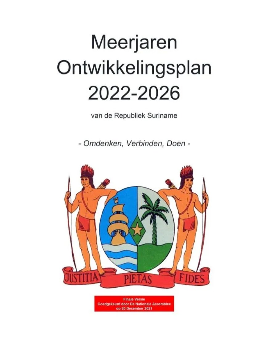 75 jaar Stichting Planbureau Suriname: driekwart eeuw kompas voor nationale ontwikkeling