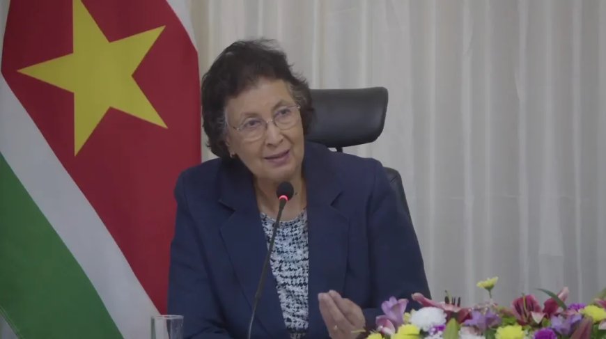 President Simons: “Suriname boekt vooruitgang, maar belangrijke hervormingen lopen nog”