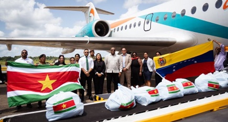 Suriname stuurt humanitaire hulp naar Venezuela na aardbeving