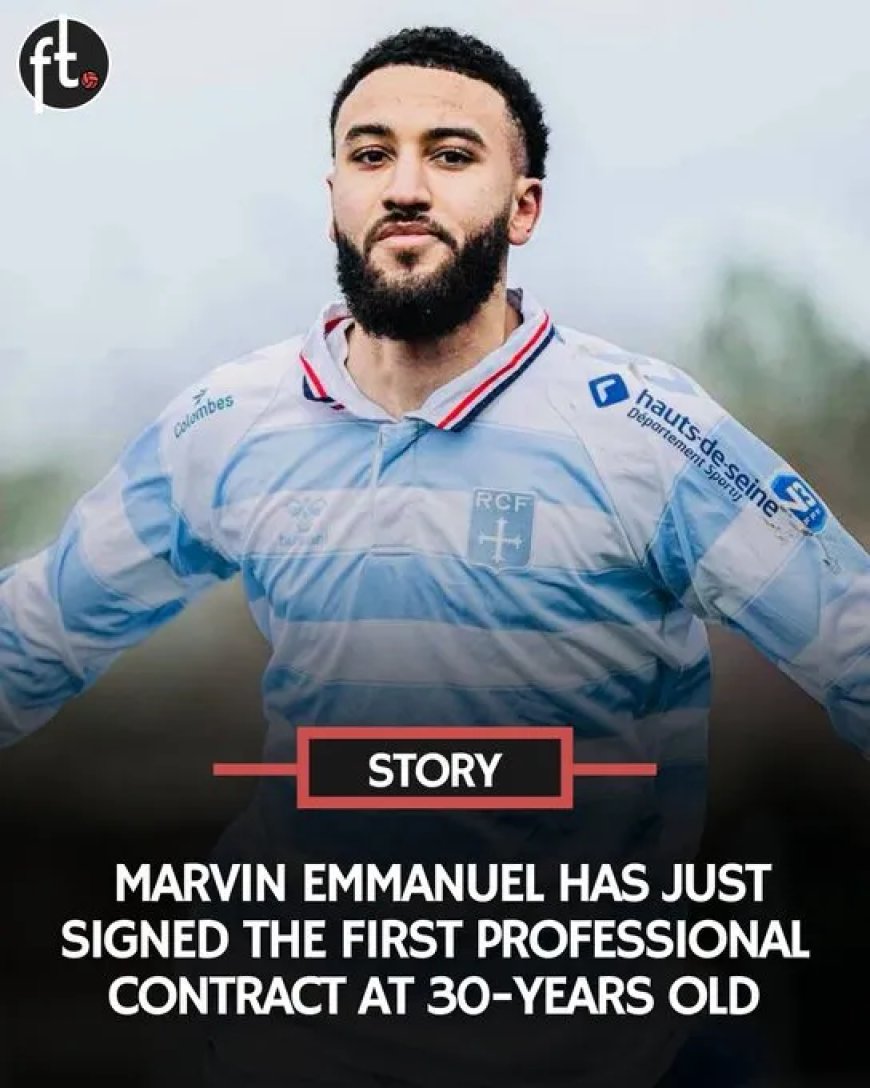 Marvin Emmanuel tekent op 30-jarige leeftijd eerste profcontract