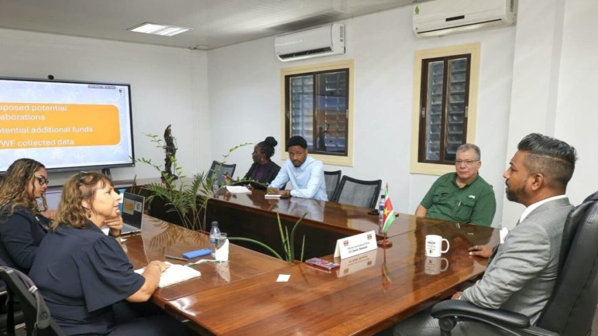 Justitie en Veiligheid en WWF Guianas verkennen verdere samenwerking