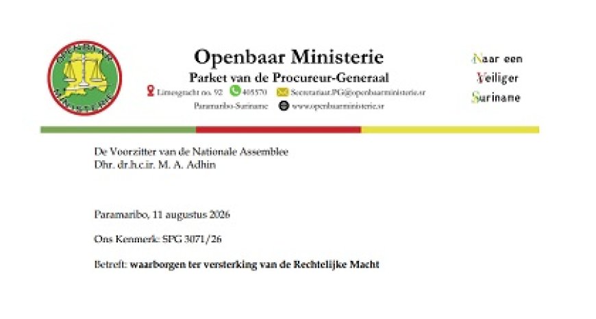 26 leden OM waarschuwen DNA voor verzwakking onafhankelijkheid rechterlijke macht